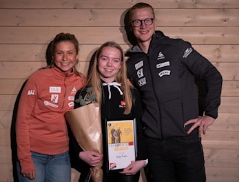Tonje ble kåret til Skiskytter med MOT